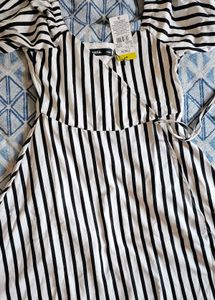 Yousta Mini Striped A-Line Dress