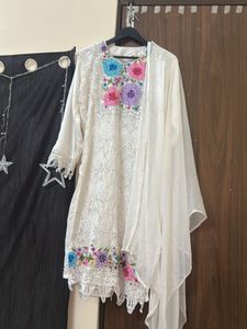 Elegant Embroidered Kurta Set
