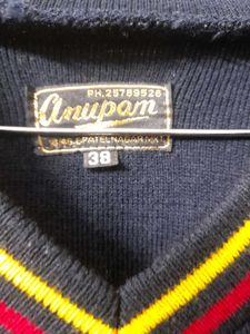 15 Yrs Old Boy School Coat And Sweater