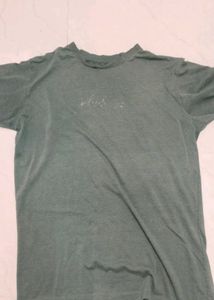 Olive Green Crew Neck Tee