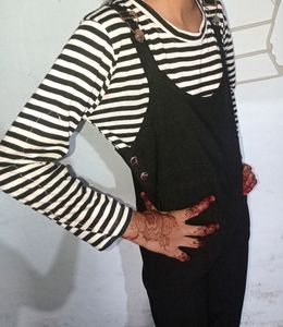 Traditional Dungaree Pant with Top Jumpsuit girl
