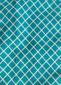 Cute Blue Patterned Top