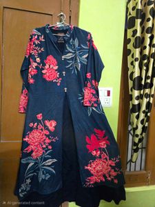 Floral Print Kurta