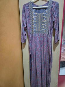 Patterned Maxi Dress