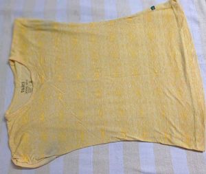 Yellow Graphic T-shirt