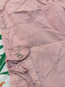 Pink Cargo Pants