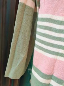 Striped Knit Sweater