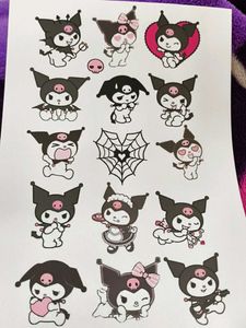 Kawaii Stickers Pack Of 3