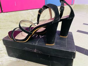 black heels