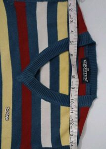 Striped Sweater Vest