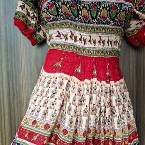 Colorful Printed Maxi Dress