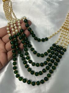 5 Layered pearl Necklace