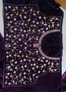 Gorgeous Velvet Lehenga Choli Set