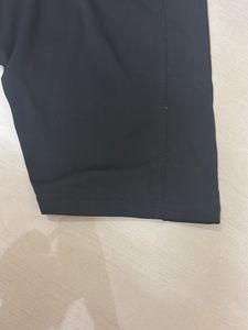 Black cycling shorts