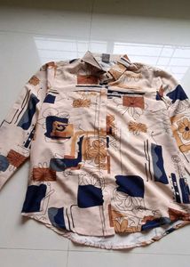 Patterned Casual Shirt