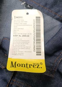 Mens Denim Jacket, L Size