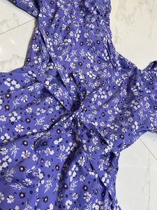 Floral mini dress