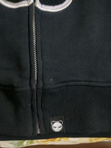 Cool Graphic Print Zip-Up Hoodie