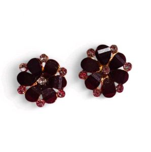 13 Pairs Of College Studs And Earrings Combo