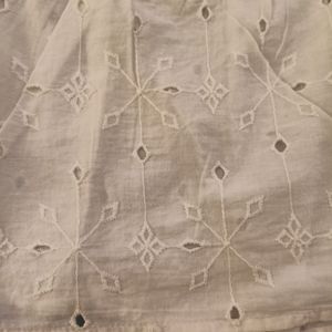Zara chikan shirt mild defect