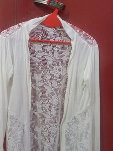 White Net Shrug