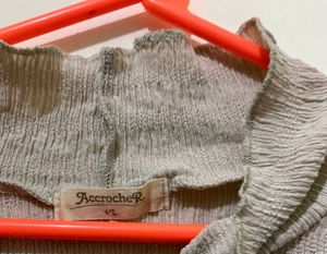 Stylish Turtleneck Top Length 28