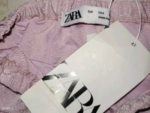 Sparkly Lavender Mini Skirt