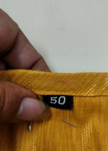 Mustard Embroidered Dress