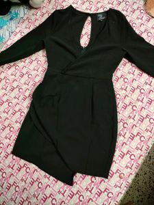 Wrap Black Dress