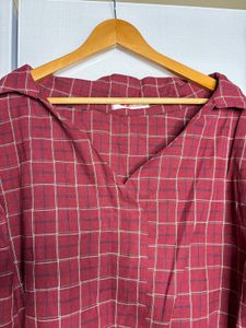 Checkered Blouse