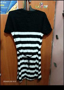 Striped T-Shirt Dress