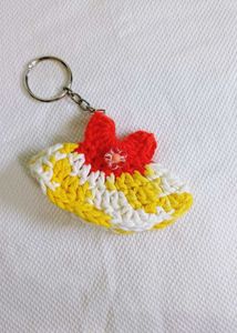 Mini Crochet Keychain Dress