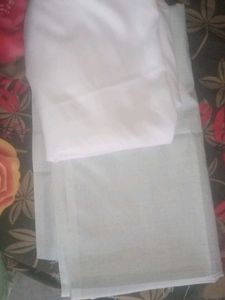 White Fabric For Kurta Pajama