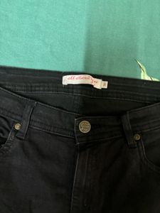 High Waisted Black Jeans