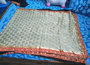 Designer Saree Blouse Combo