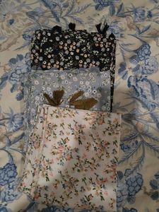 Floral Print Stole Set