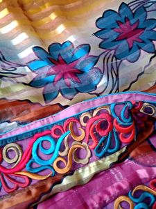 Multicolore Saree
