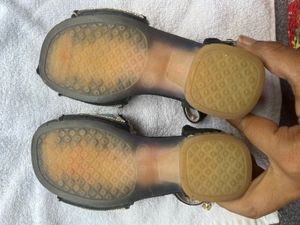 Girls Glitter Sandals
