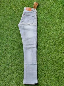 Light Wash Slim Fit Jeans