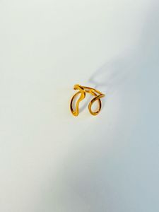 Luxe Wave Adjustable Ring