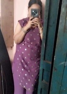 Bangal Earrings Kurti Pant Set Combo