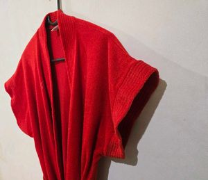 Red Bathrobe for Women