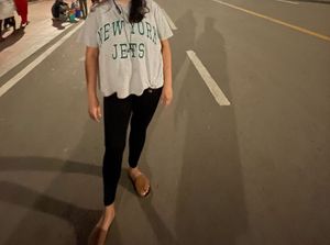 H&amp;M Grey Graphic Tshirt