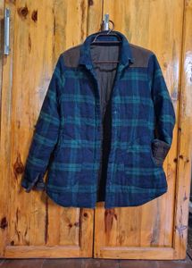 Vintage Plaid Quilted Jacket