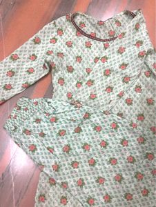 Floral Kurta Set