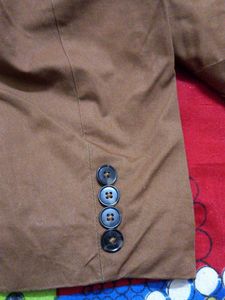 R&amp;G Brown Button-Up Thick Shirt