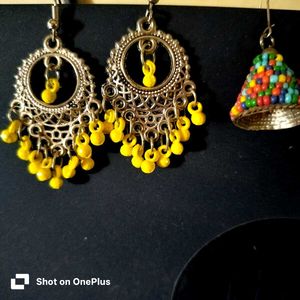 Statement Jhumka Earrings