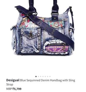 Desigual Denim Handbag