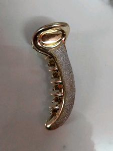 Gold Hair Claw Clip