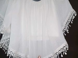 White Off Shoulder Top